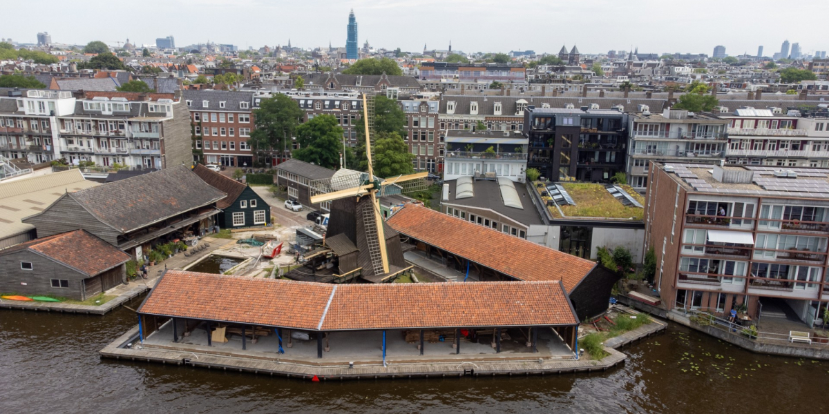 Molenterrein De Otter past aquathermie toe voor duurzame energieopwekking